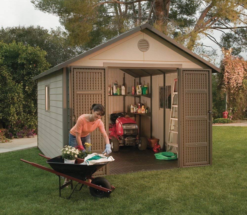 outdoor shed