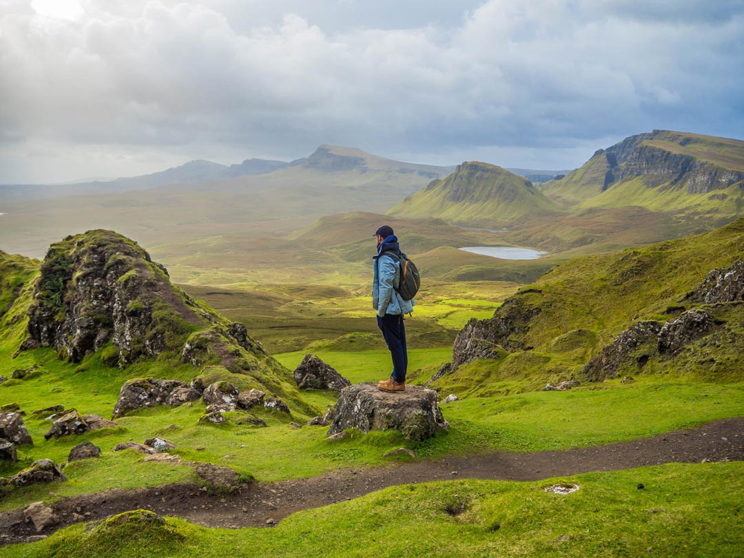 Hiking in the Scottish Highlands