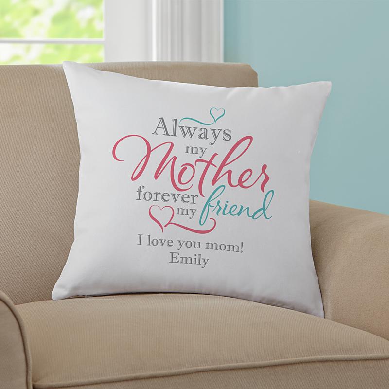 Personalized Cushions throw pillow for mom