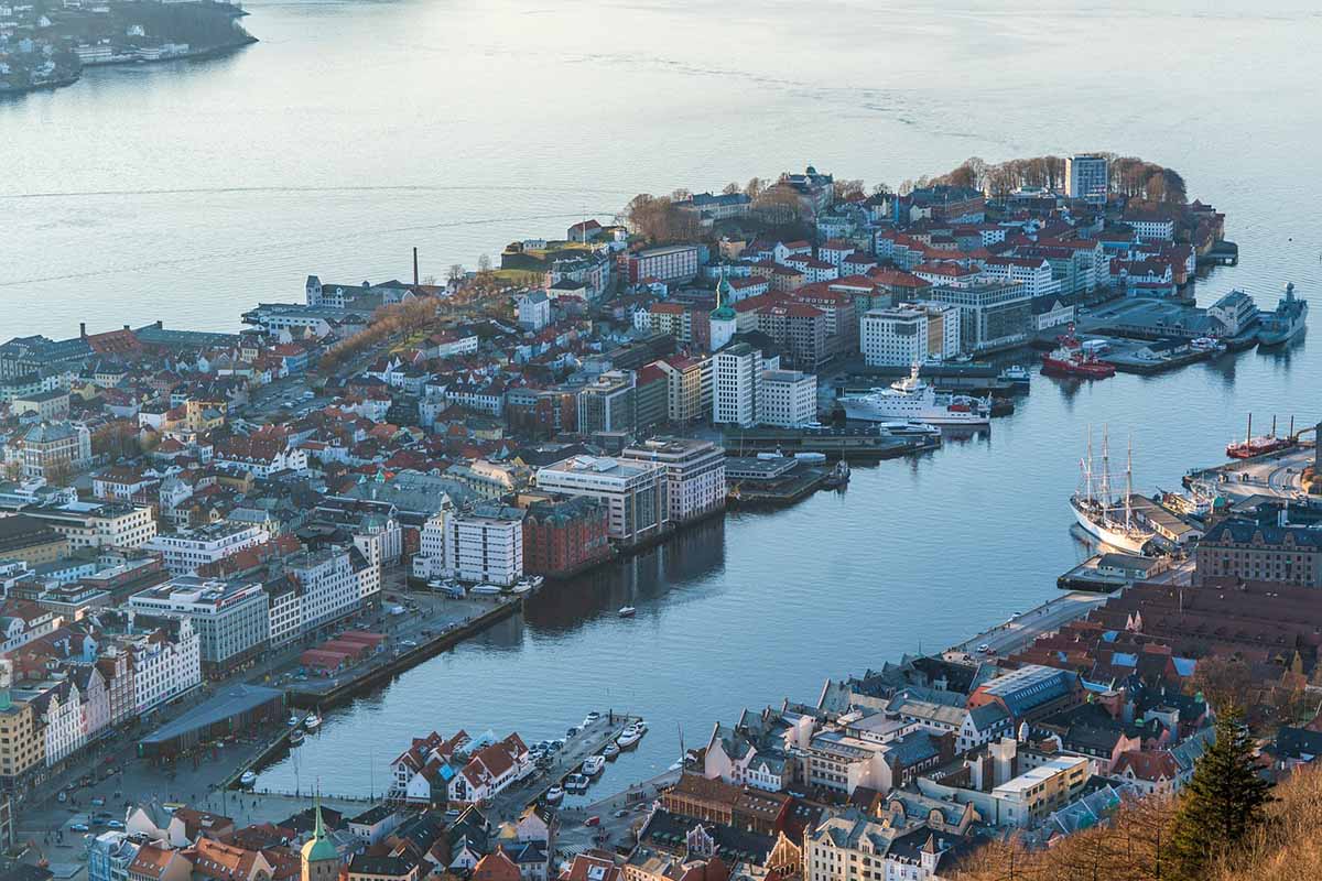 Bergen gateway to the fjords