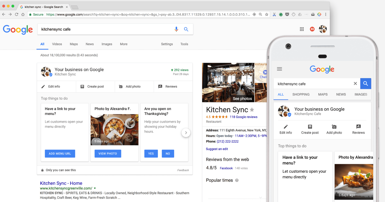 Google My Business Listing