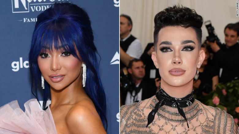 Nikita Dragun tried to defend James Charles