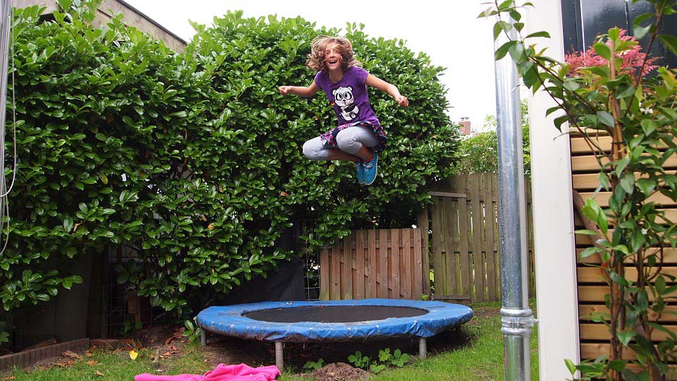  Trampolining forces
