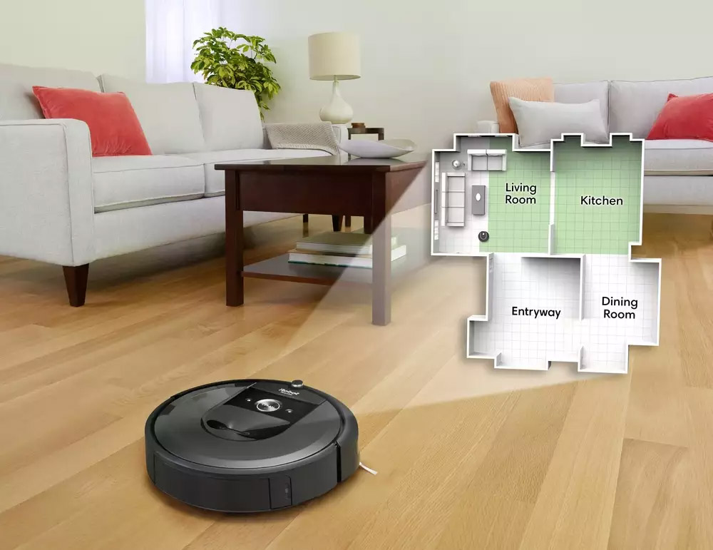 Room Map For Robotic Mop