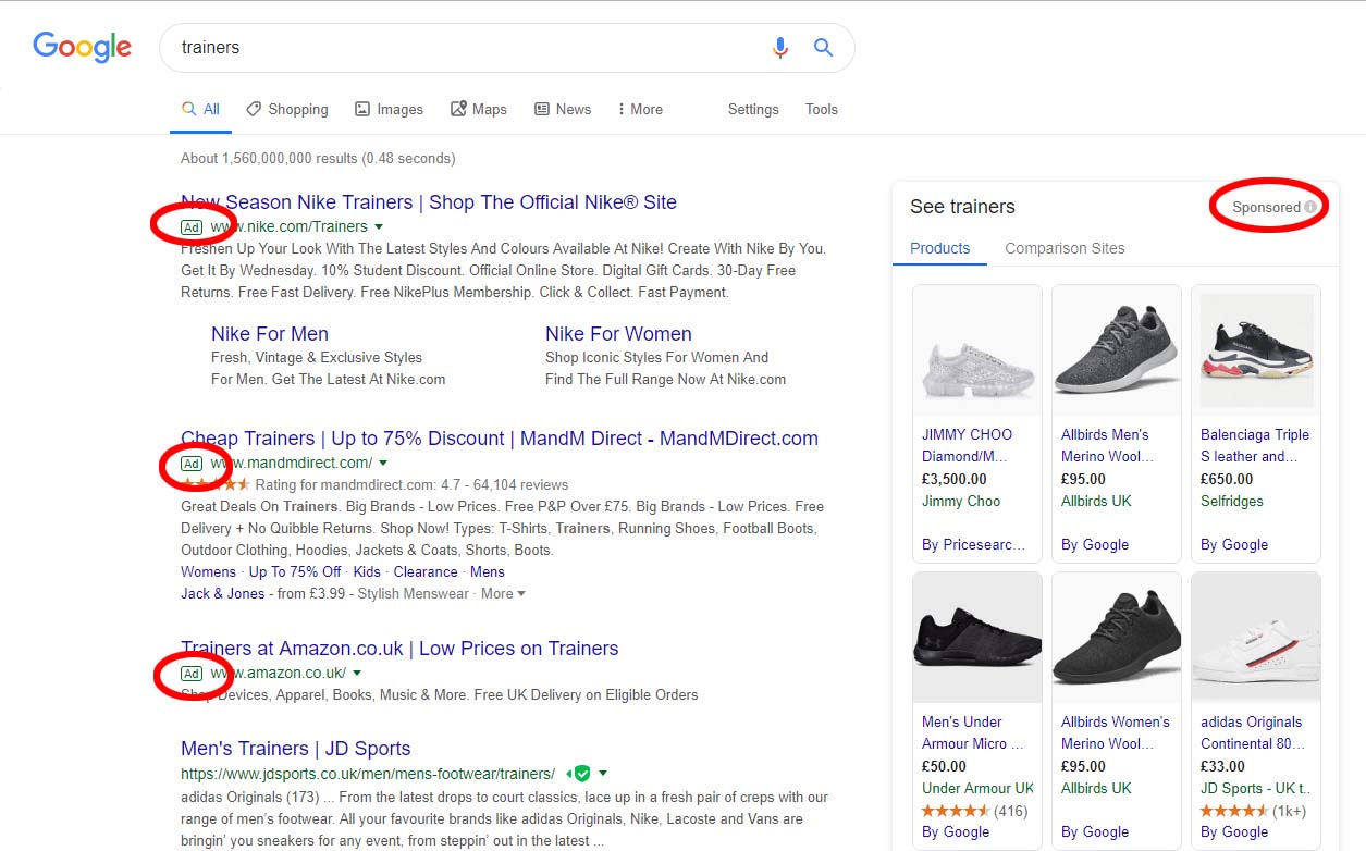 Search engine marketing