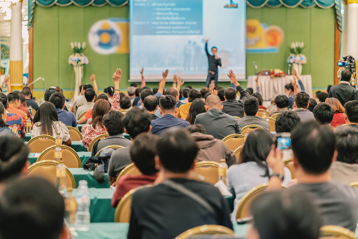 presenting the same information to different audiences.