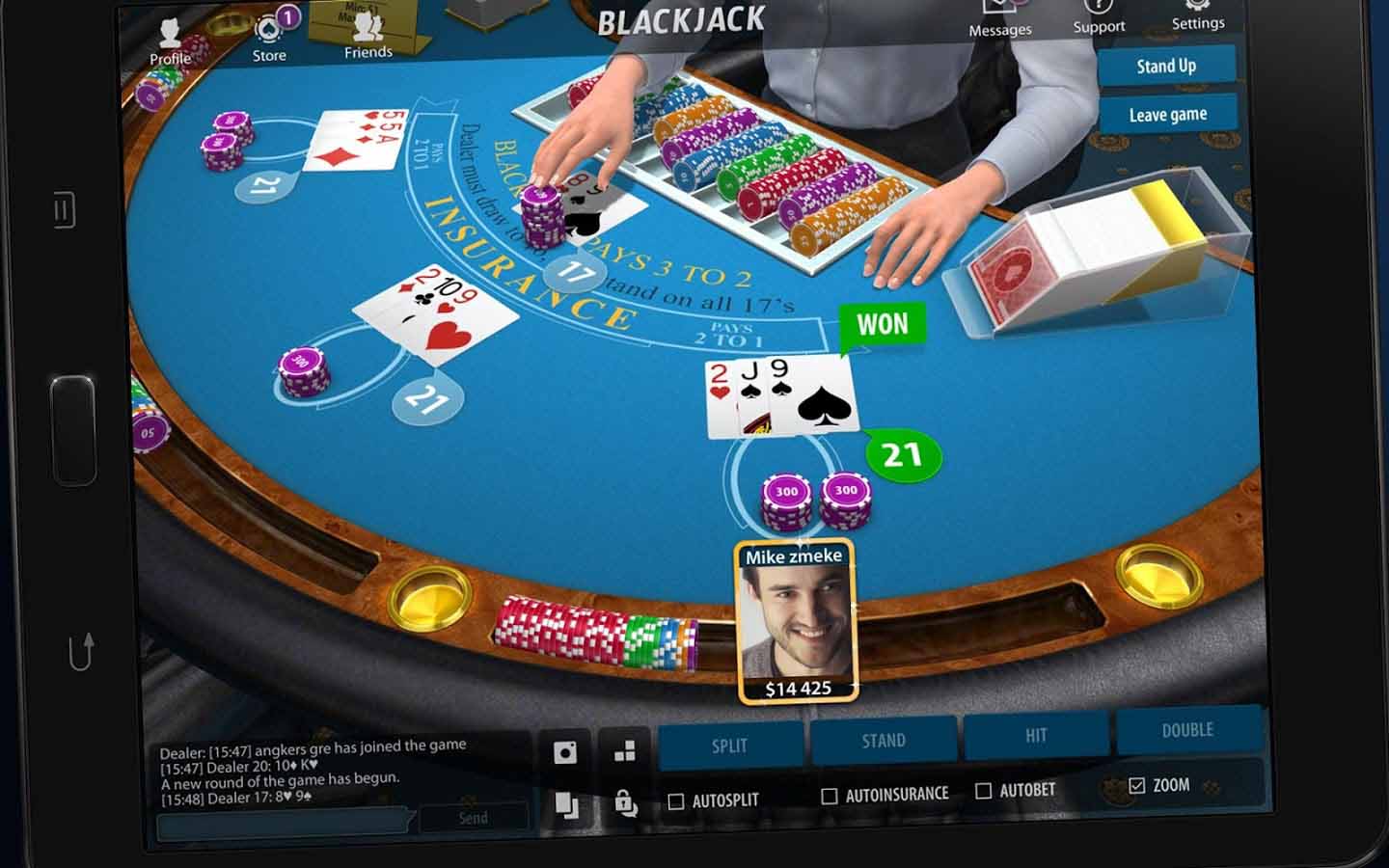 best mobile Blackjack