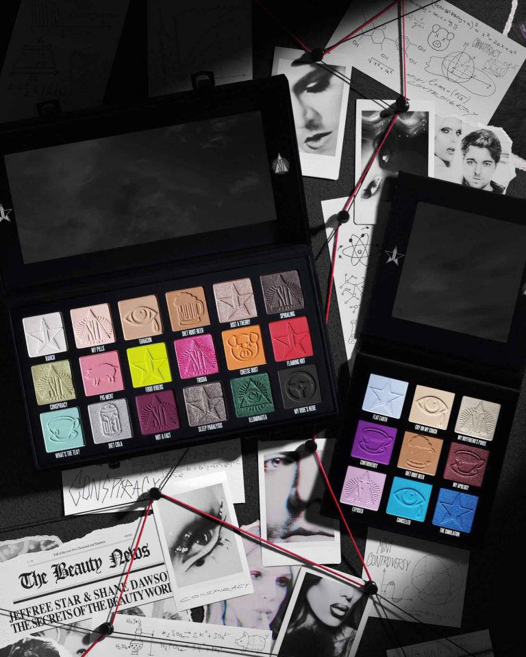 Shane Dawson and Jeffree Star’s ‘Conspiracy’ Makeup Palette Revealed