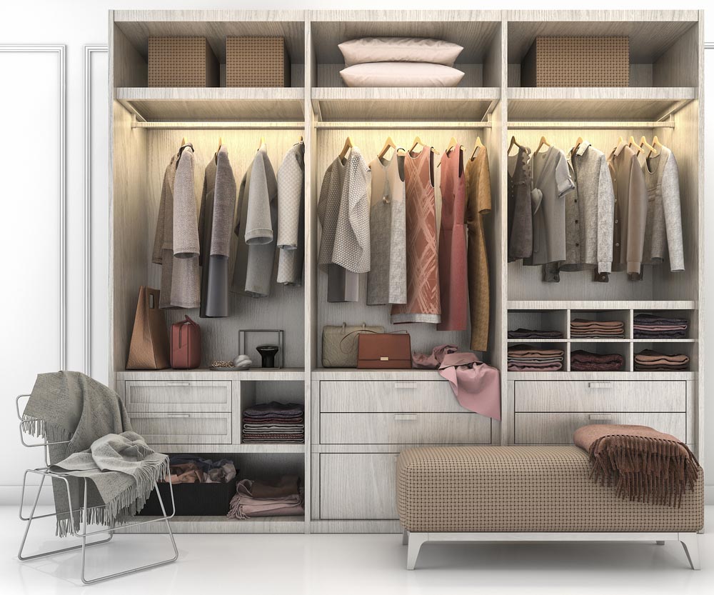 All-in-one wardrobes