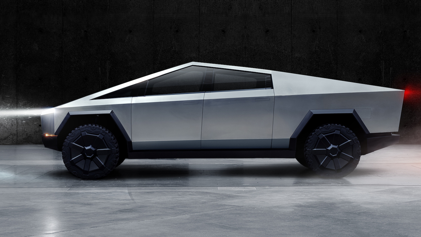 Cybertruck Elon Musk Unveils Tesla's Truck With A ...
