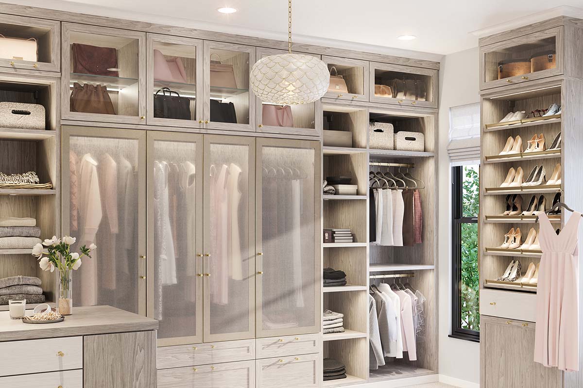 Walk-in wardrobes