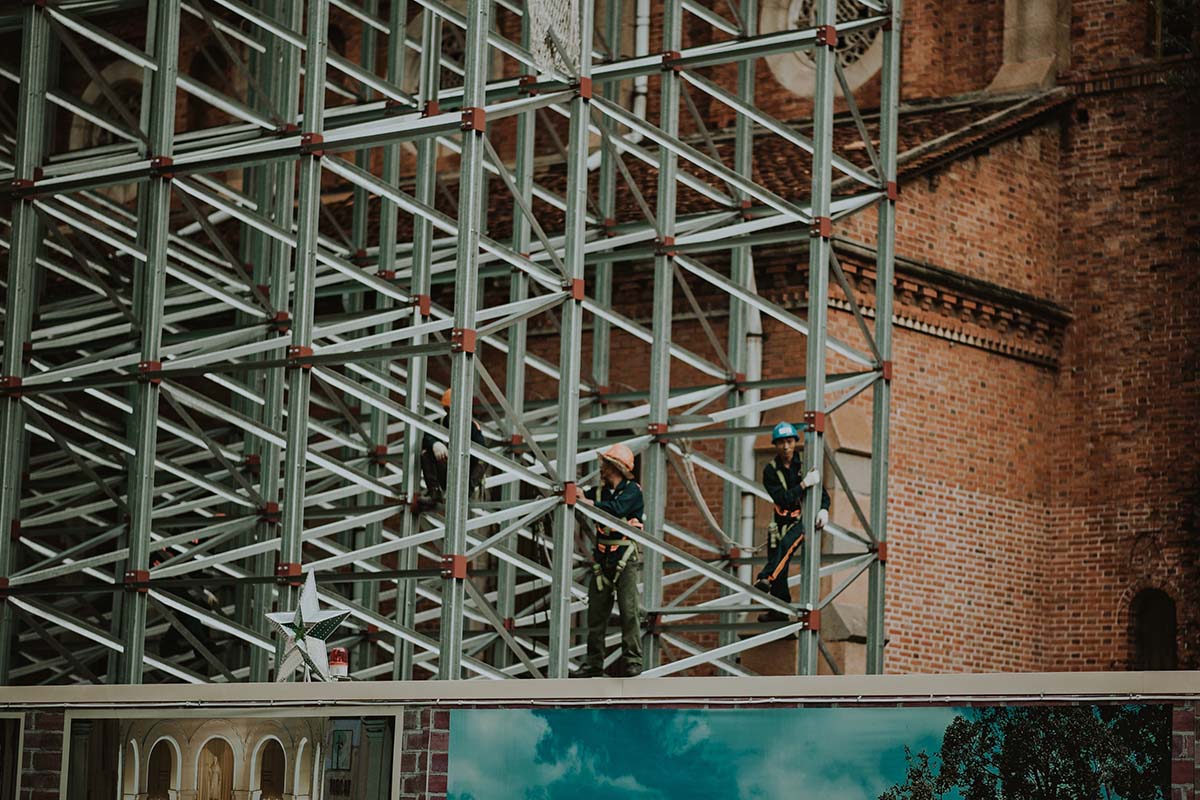 construction scaffolding