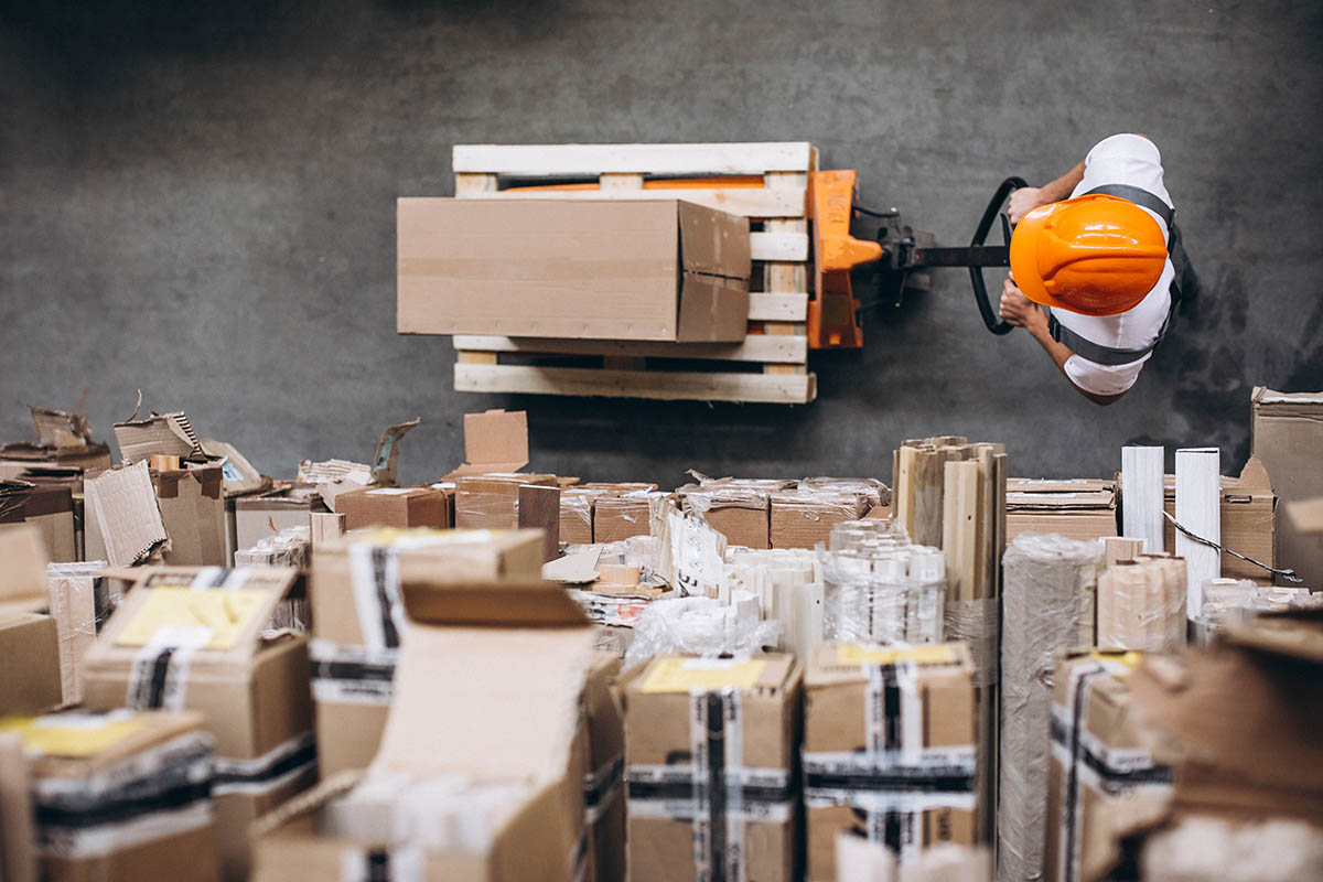 Pack Pallet for Delivery