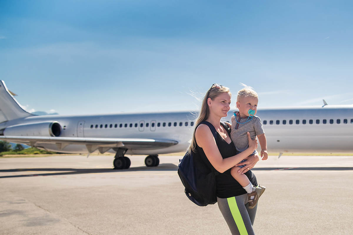 Flying with a Baby for the First Time