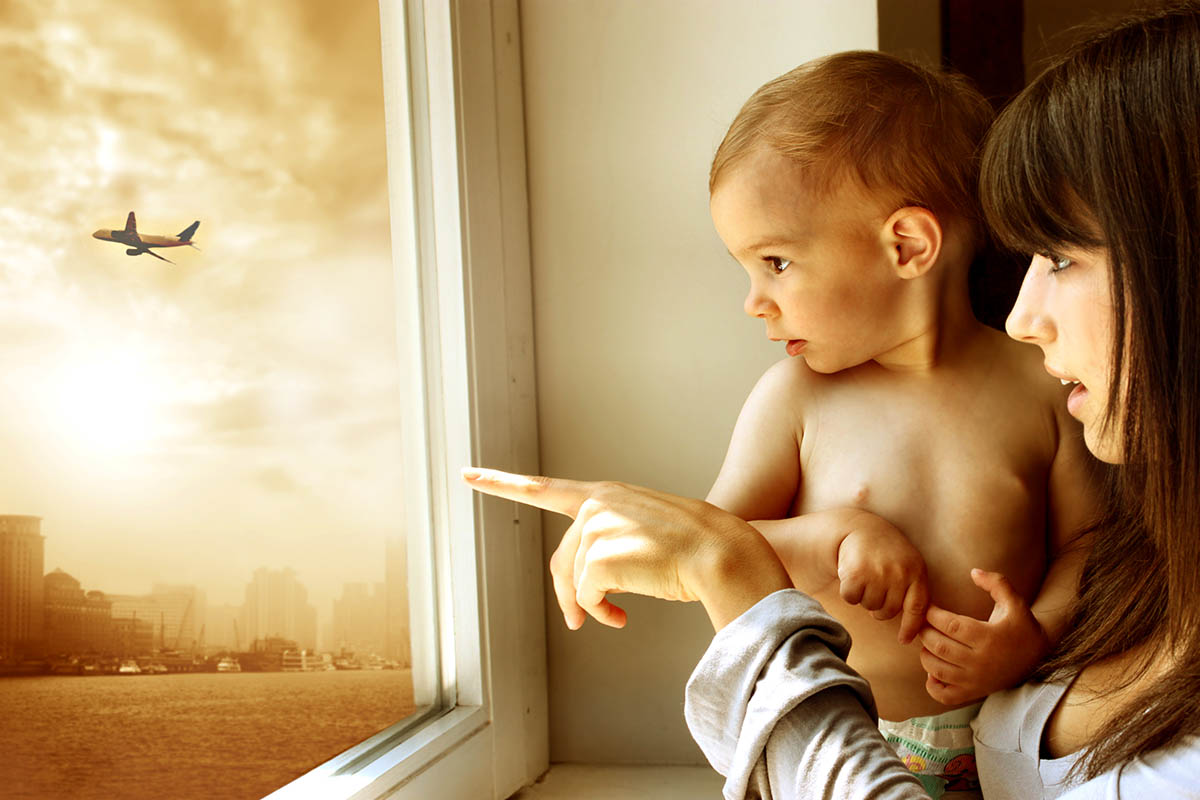 Flying with a Baby