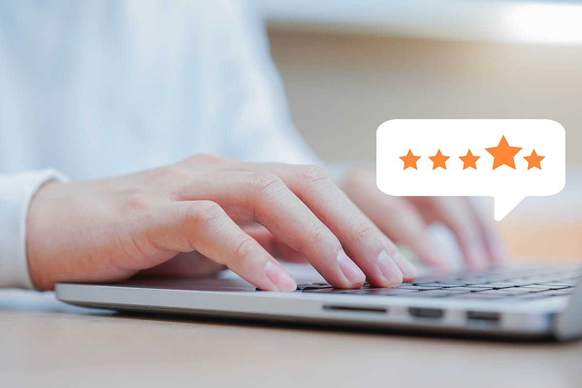 ask your clients for reviews