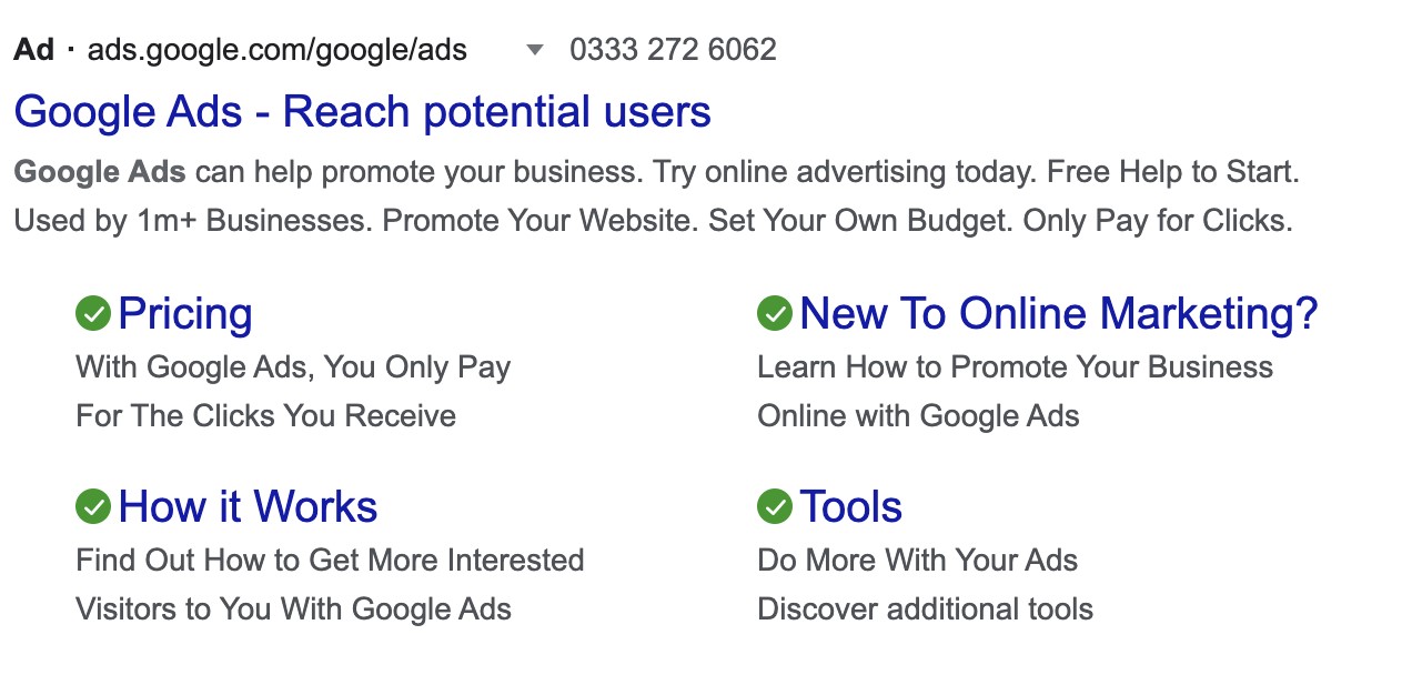 Google Ads mistake