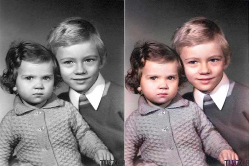 How to Colorize Old Photo
