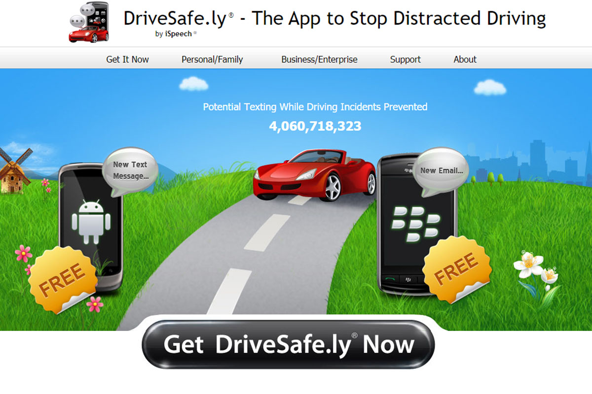 Free Mobile App Stops Texting While Driving