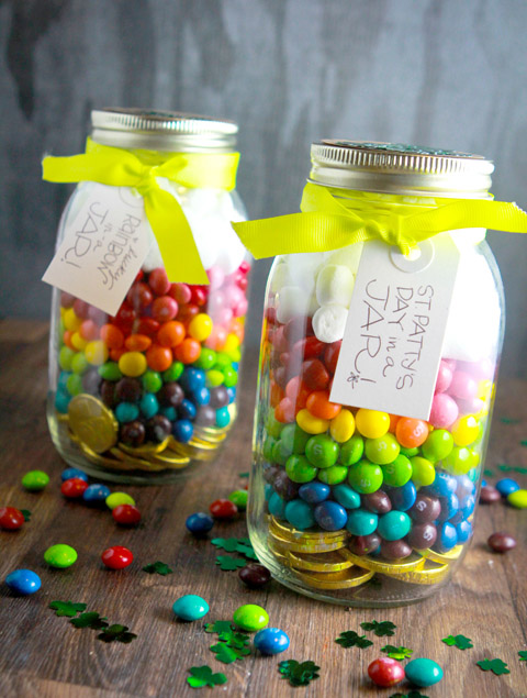 Rainbow Treats in a Jar