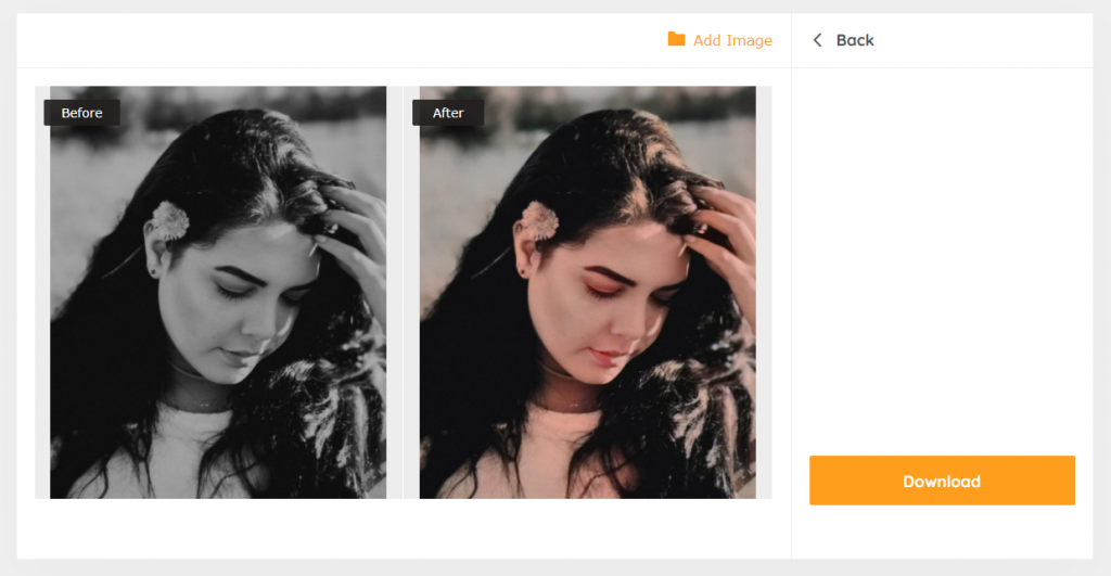 Colorize black and white photos app miloography