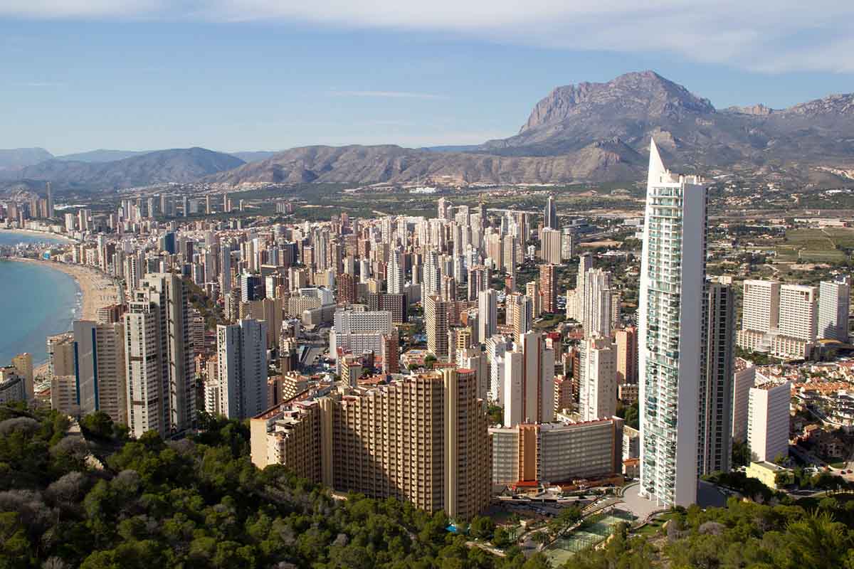 Benidorm Can Get Seriously Busy In Summer