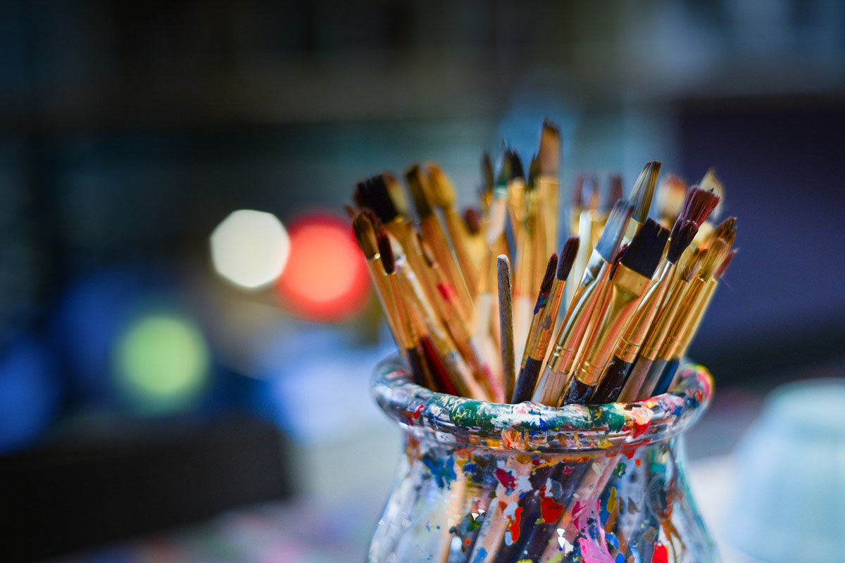 how painting can help brain