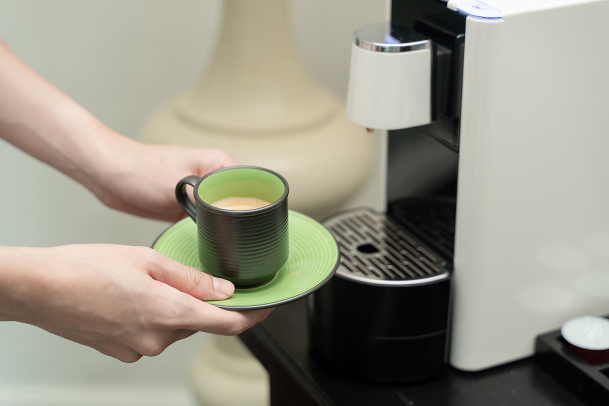 choose reusable coffee pods