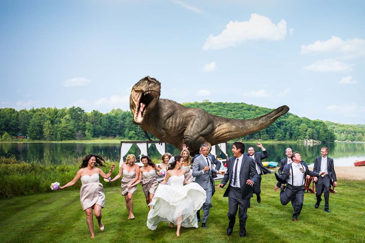 Jurassic Park Wedding Inspiration
