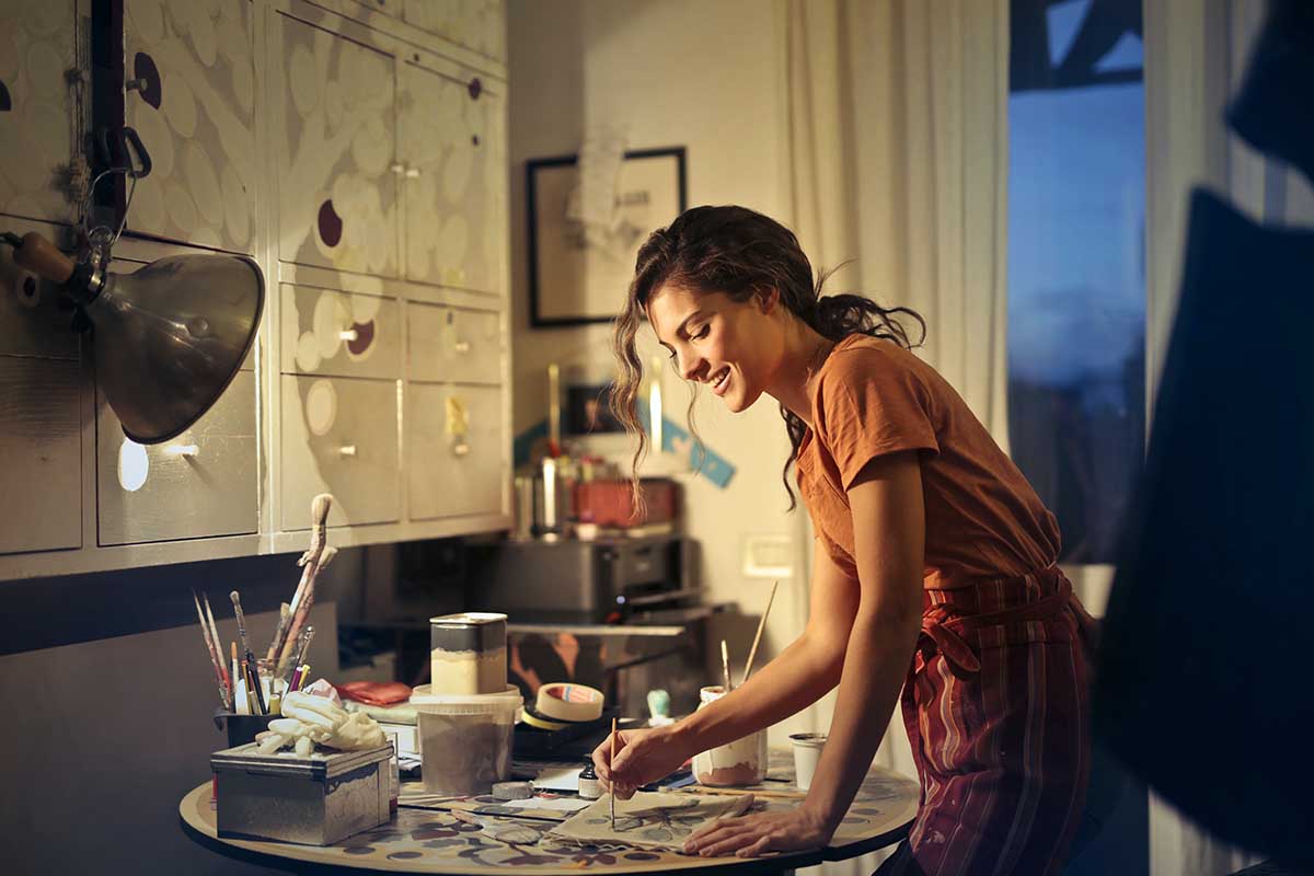 stay busy while at home