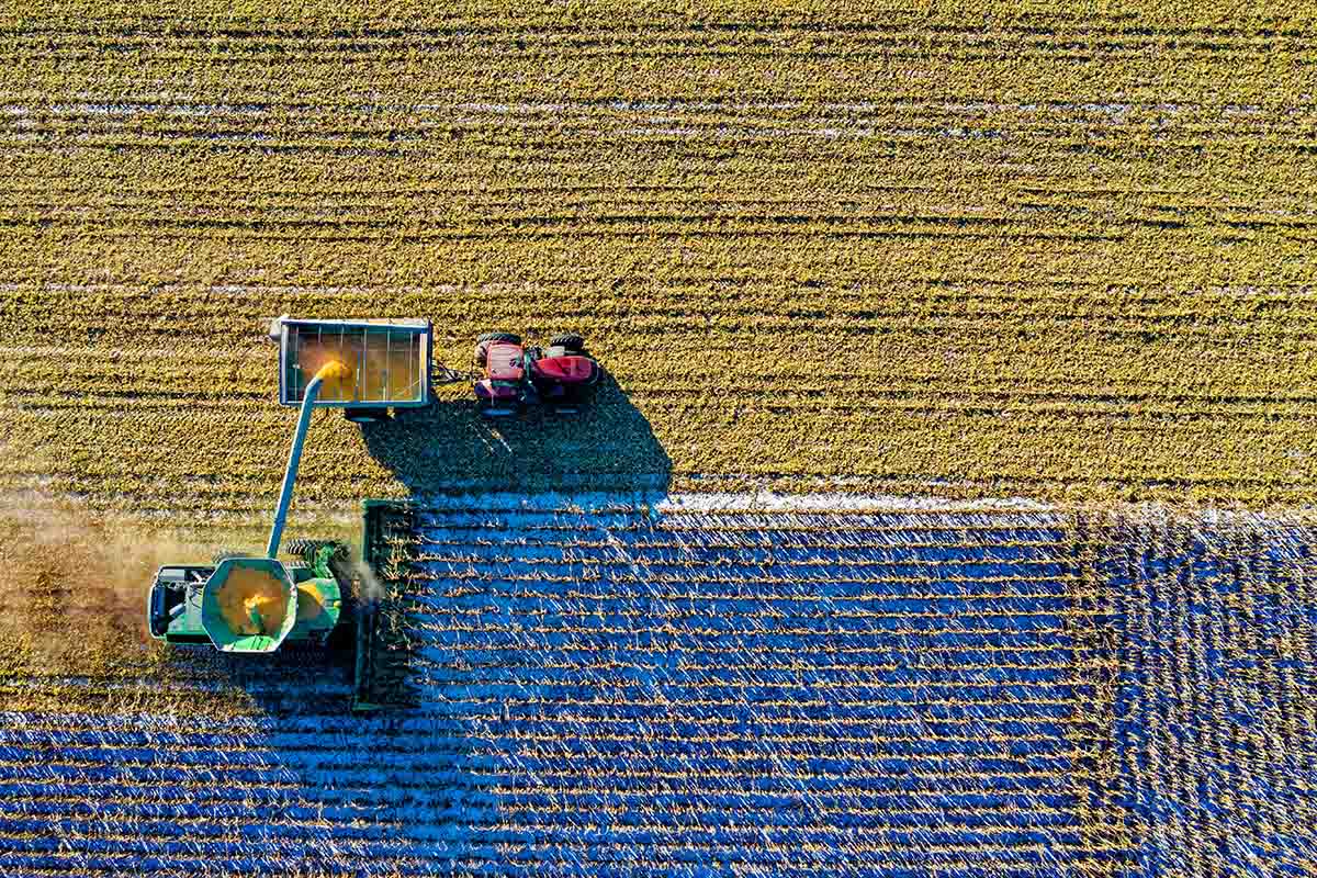 John Deere cotton picker