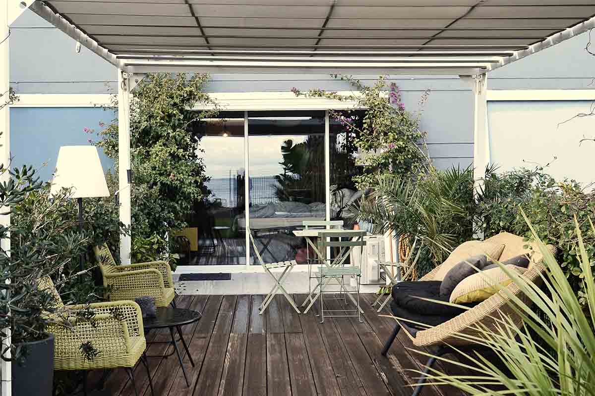 Make backyard more comfortable