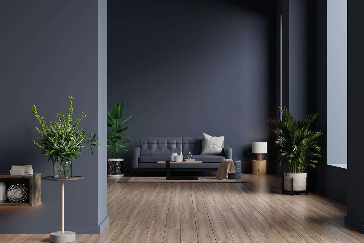 Black furniture living room ideas