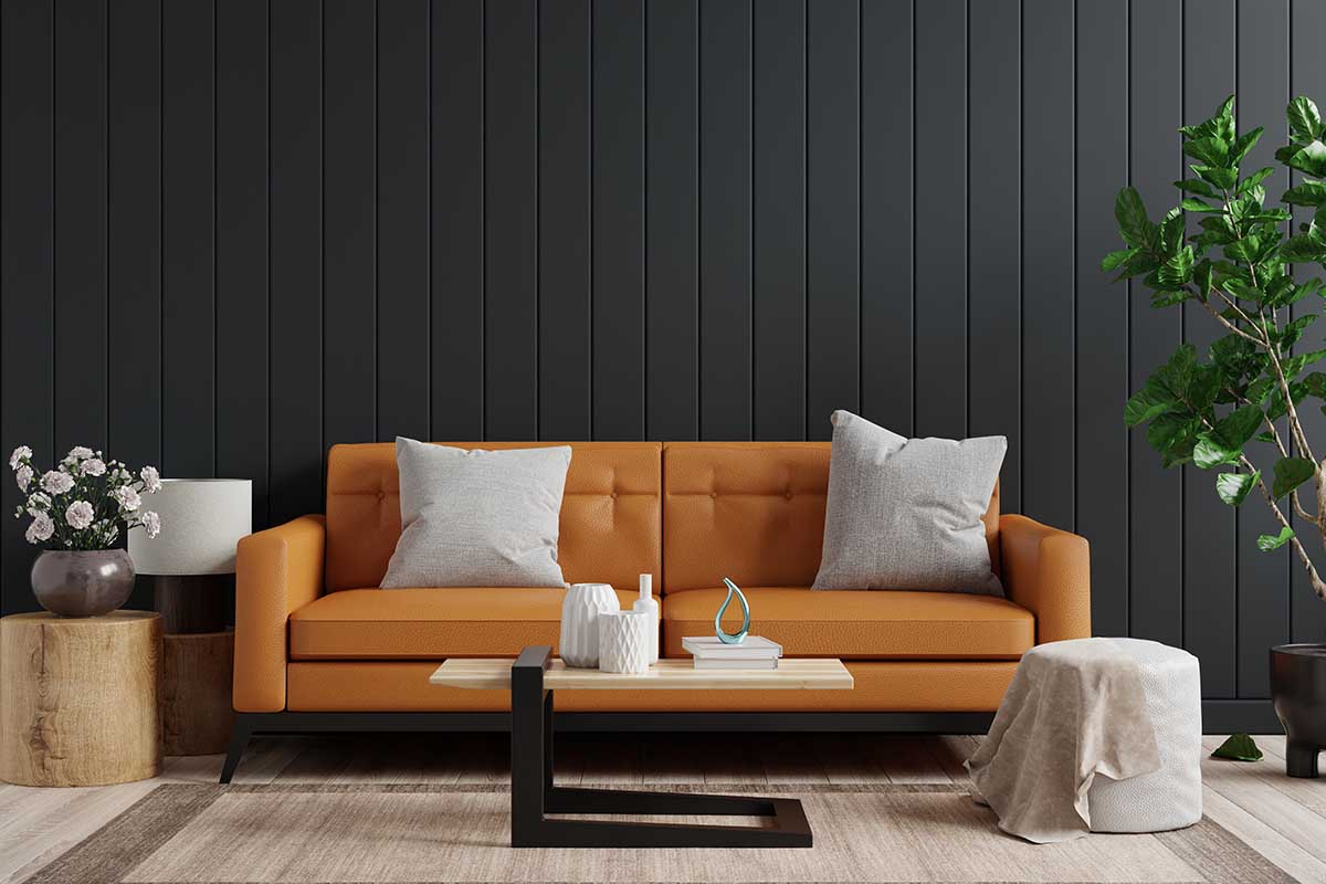 black furniture living room ideas