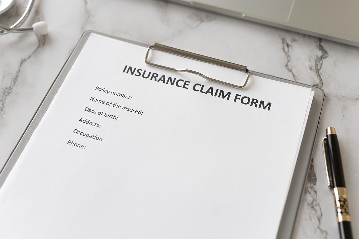 Making an insurance claim that has to be rejected