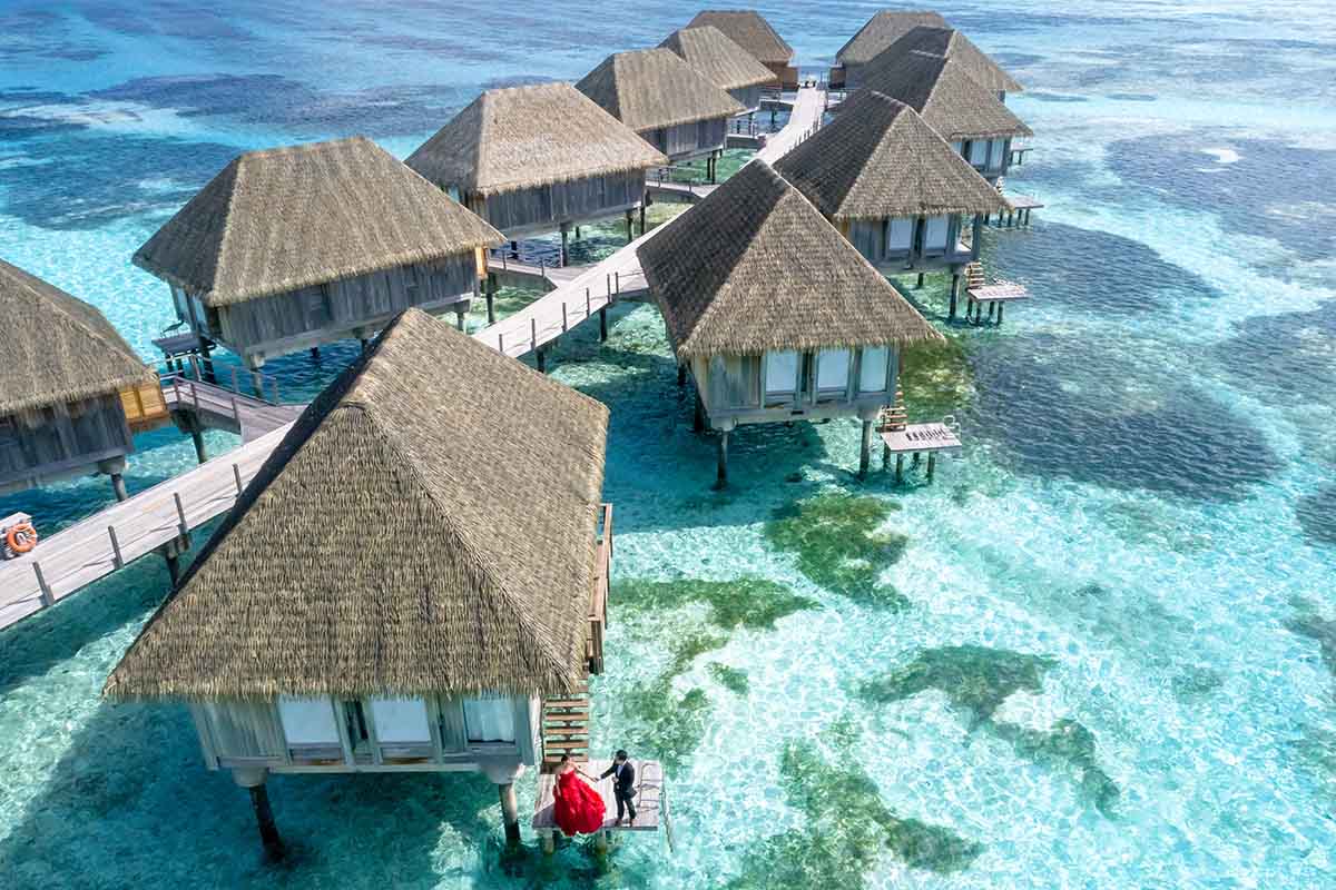 Picture-perfect Maldives