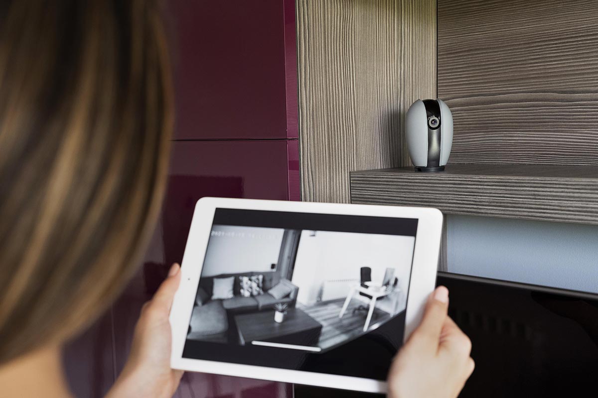 having a home security system