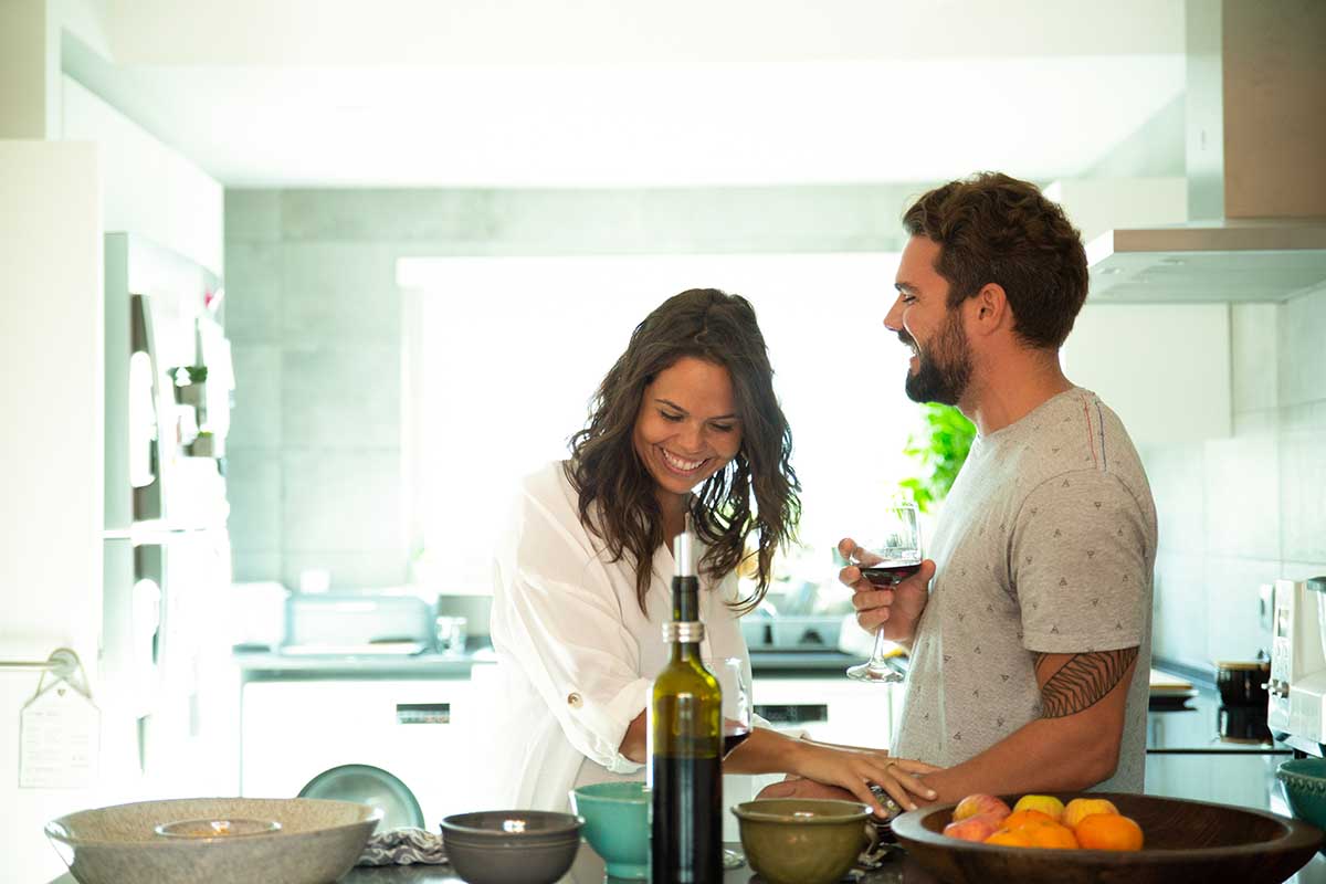 Cooking with a partner