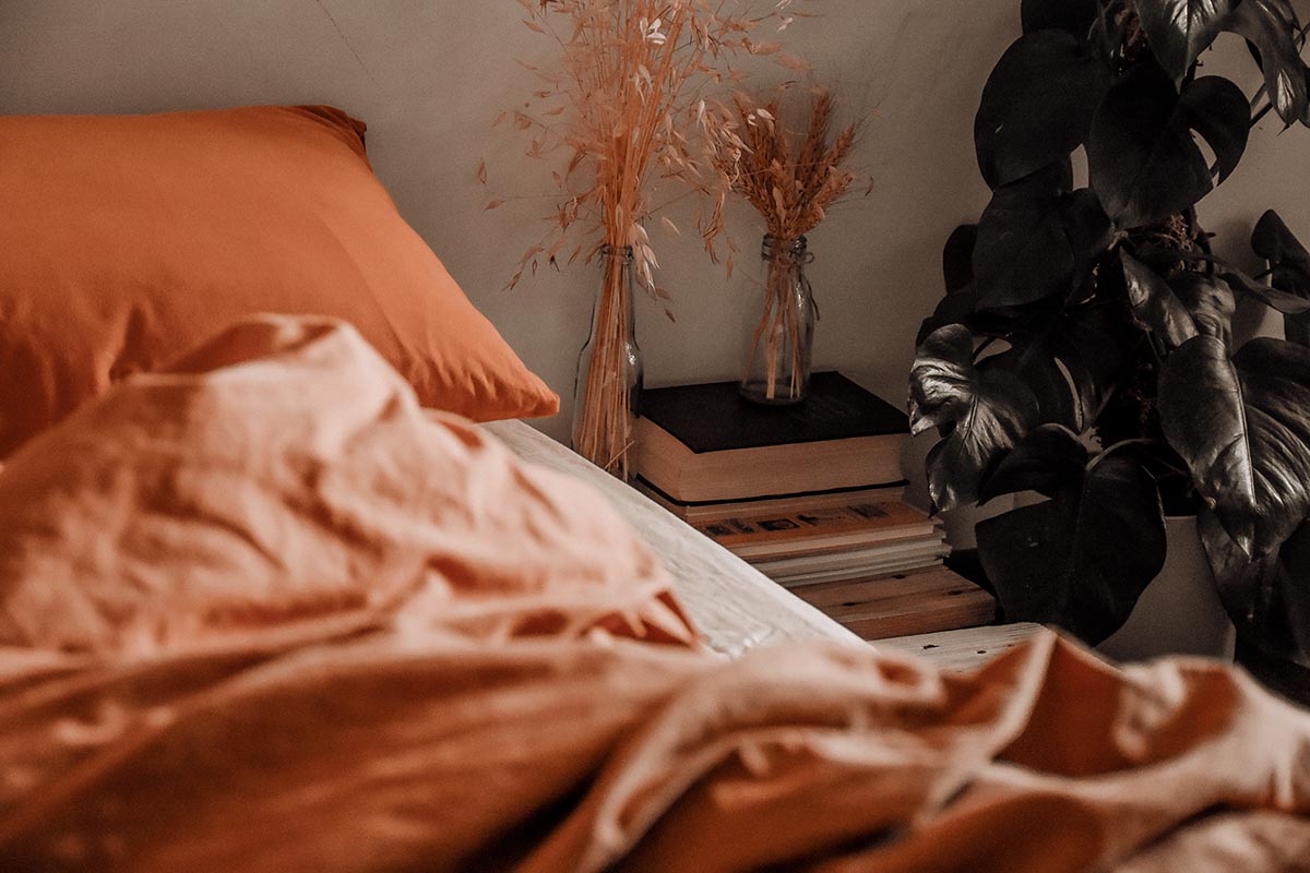 sheets made with Egyptian cotton