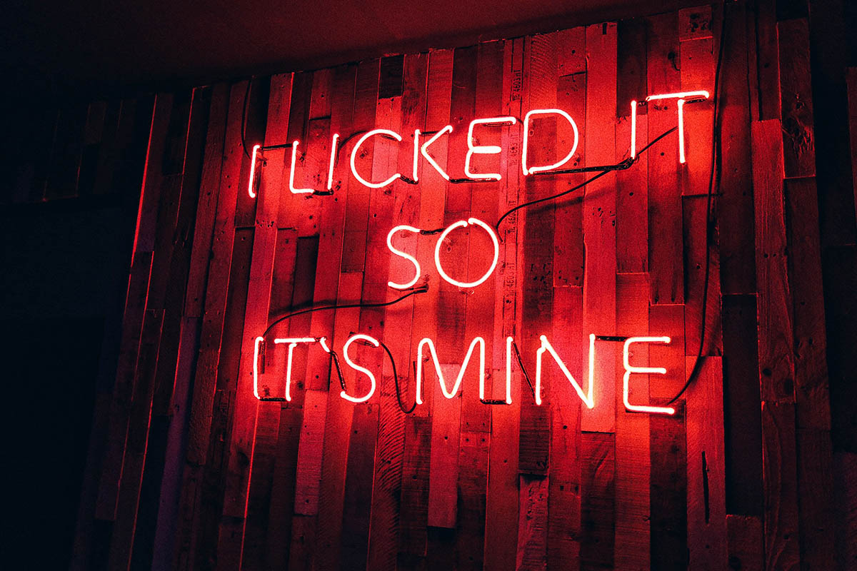 funny neon signs