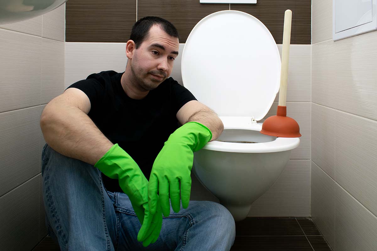 things never flush down toilet