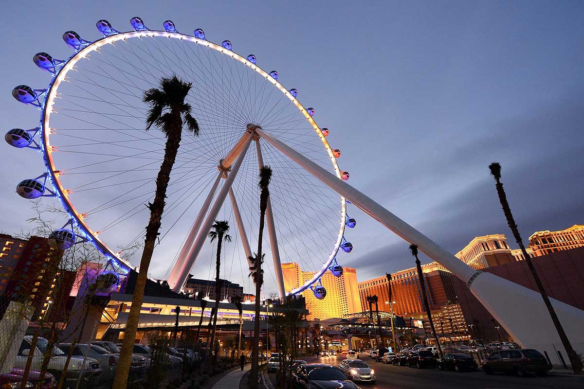 Take a Ride up the High Roller Observation Wheel
