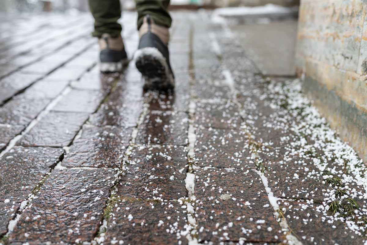 Rock Salt For Winter Weather Conditions