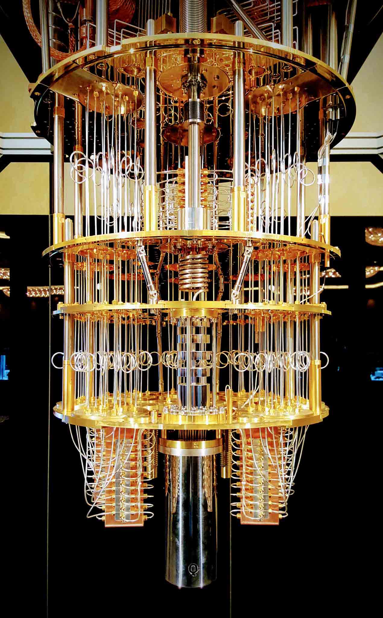 IBM Q quantum computer (CC BY-SA 2.0) by Lars Plougmann