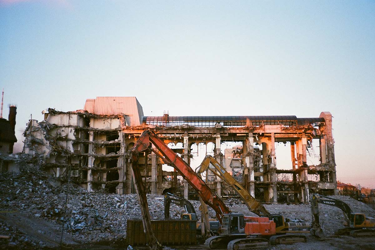 Mitigating Environmental Impact in Large-Scale Deconstruction