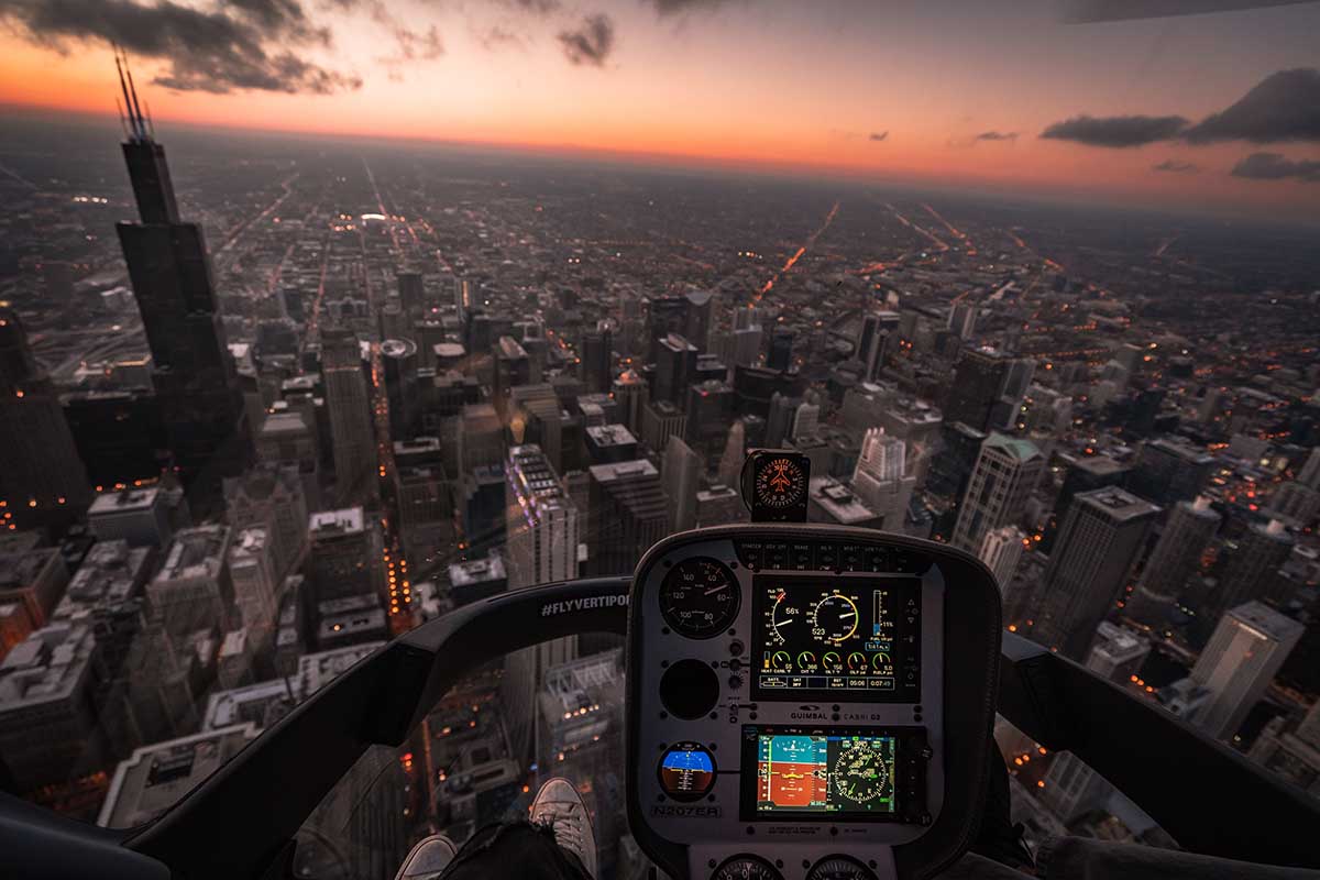 18-Mile Helicopter Flight Experiences