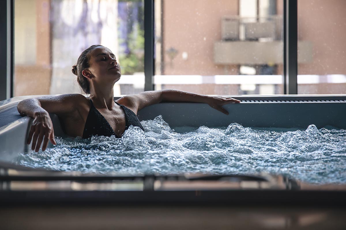 Using a Hot Tub