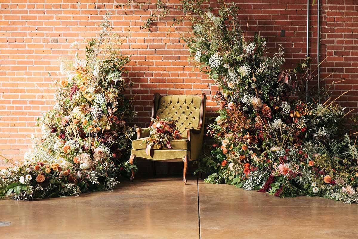 Where to incorporate preserved flowers and plants