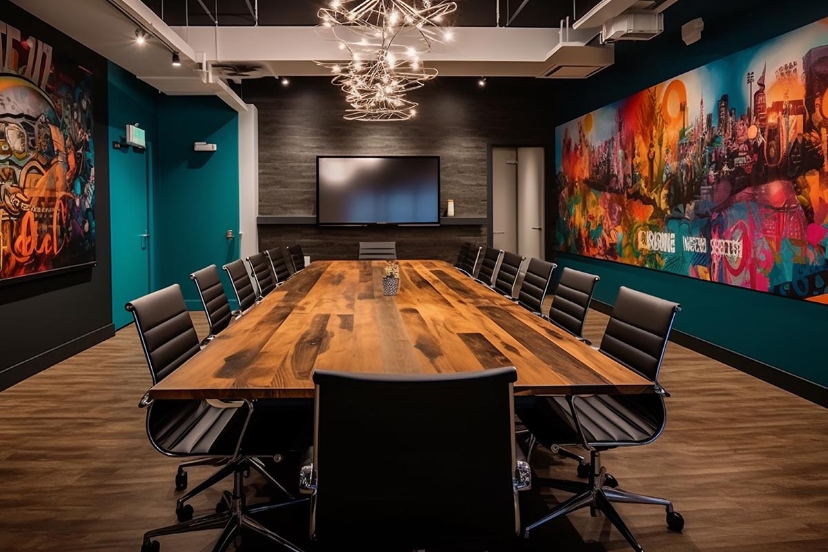 designing conference room