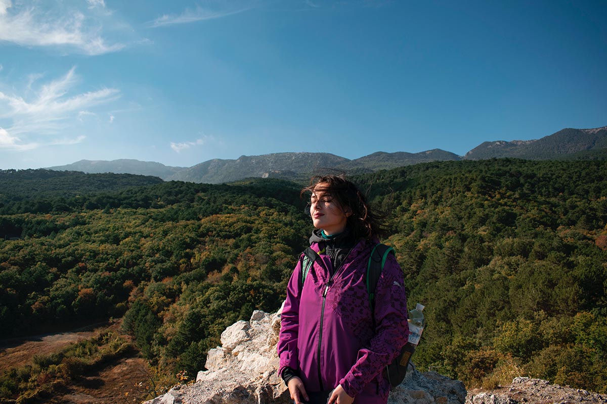 proper hiking jacket